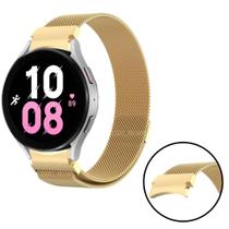 Pulseira Aço Inox Fecho Imã Samsung Galaxy Watch5 40mm/44mm