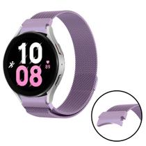 Pulseira Aço Inox Fecho Imã Samsung Galaxy Watch5 40mm/44mm
