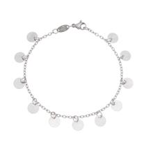 Pulseira Aço Inox Hipoalérgico c/ Pingentes + Garantia
