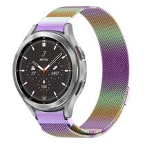 Pulseira Aço Inoxidável fecho Imã Para Watch4 Classic 42mm