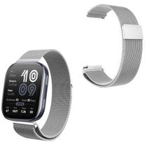 Pulseira aço inoxidável não descasca de 22mm para Bip 6 2025 Pulseira aço inoxidável não descasca de 22mm para Bip 6 2025