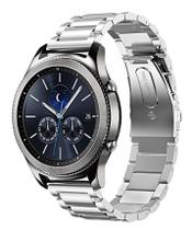 Pulseira Aço Inoxidável P/ Samsung Galaxy Watch 46mm - Prata