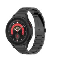 Pulseira aço inoxidável para galaxy watch 5 pro + película