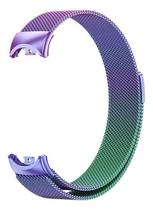 Pulseira Aço Metal Magnetico Fecho Para Xiaomi Mi Band 10 - Pop Shope