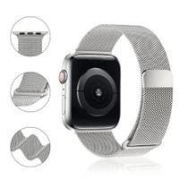 Pulseira Aço Milanês Milanese Compatível com Apple Watch