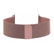 Pulseira Aço Milanese Compatível Para Appl e Watch E Iwo 42mm 44mm e 45mm