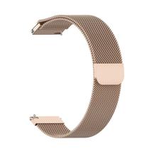 Pulseira Aço Milanese Para Smartwatch Encaixe Reto 22mm