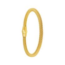 Pulseira Aço Sping Elos Torcidos 5mm IPG Pulseira Aço Sping Elos Torcidos 5mm IPG