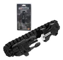 Pulseira Action Cord Tática Ntk Apito Paracord Pederneira Pulseira Action Cord Tática Ntk Apito Paracord Pederneira