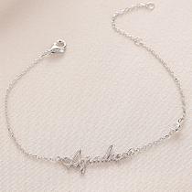 Pulseira agradeço com zircônia AG925 banho de ródio Pulseira agradeço com zircônia AG925 banho de ródio