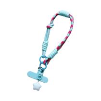 Pulseira Ajustável 2 Em 1 Para Celular Com Alça De Dedo Para Homens E Mulheres, Corda Trançada Forte