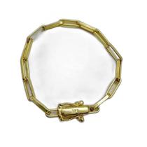 Pulseira Alongado 6Mm Banhado A Ouro 18K Premium