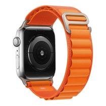 Pulseira Alpine Loop Compatível Apple Watch Série 8 45mm Ultra 49 Série 1/2/3/4/5/6/7/8 Tam 42mm 44mm 4mm Lançamento 202