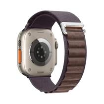 Pulseira Alpine Loop De 49mm 44mm 45mm 40mm 41mm 42mm 38mm Para Apple Watch Ultra Série 9 8 7 SE 6 5