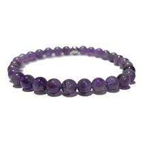 Pulseira Ametista Natural 6mm Delicado Espiritualidade