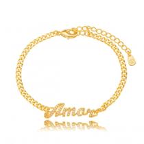 Pulseira Amor Micro Zircônia Pulseira Amor Micro Zircônia