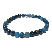 Pulseira Apatita Natural Bolinha Pequena Delicado Dia a Dia