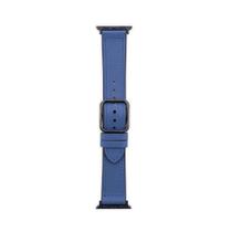 Pulseira Apple Watch 38/40/41 mm, Couro, Linha Pampas, Originais iPlace, Azul Marinho Pulseira Apple Watch 38/40/41 mm, Couro, Linha Pampas, Originais iPlace, Azul Marinho