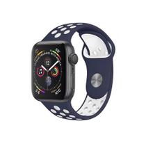 Pulseira Apple Watch Armor Running 49MM-Azul/Branco-Gshield