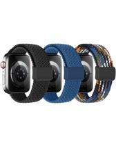 Pulseira Apple Watch OWKEY Braided Solo Loop Kids Series 9-3