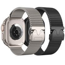 Pulseira Apple Watch Seizhe Milanese Loop - Compatível com Ultra 2/Ultra
