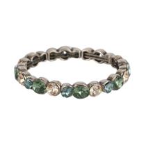 Pulseira Armem Rr Bijoux Cristais ul E Verde Pulseira Armem Rr Bijoux Cristais ul E Verde