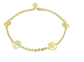 Pulseira arvore da vida ouro 18k Pulseira arvore da vida ouro 18k