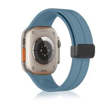Pulseira Azul Bebe Magnética 42/44/45/49mm Com Imã Fecho Preto Compatível Applee Waatch Seriee 4 5 6 7 8 ULTRA Pulseira Azul Bebe Magnética 42/44/45/49mm Com Imã Fecho Preto Compatível Applee Waatch Seriee 4 5 6 7 8 ULTRA