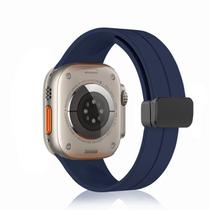 Pulseira Azul Marinho Magnética 38/40/41mm Com Imã Fecho Preto Compatível Applee Waatch Serie 3 4 5 6 7 8 Pulseira Azul Marinho Magnética 38/40/41mm Com Imã Fecho Preto Compatível Applee Waatch Serie 3 4 5 6 7 8