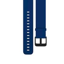 Pulseira Azul Marinho Silicone Sport 20mm Compatível Amazft Bip Bip 2 Bip Lite