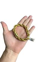 Pulseira Baiano 10mm - Banhado a Ouro 18k