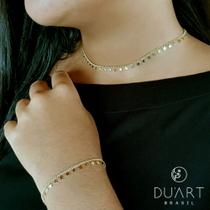 Pulseira banhada a ouro