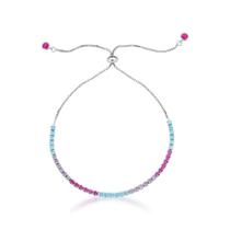 Pulseira banhada a ródio. Pulseira banhada a ródio.