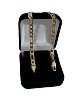 Pulseira Banhada Ouro 18k Masculina 3x1 5mm 21cm
