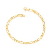 Pulseira banhado ouro 3x 24k 18k e 22k masculina rommanel fio alternado 3x1 1,0 laminado 550047 Pulseira banhado ouro 3x 24k 18k e 22k masculina rommanel fio alternado 3x1 1,0 laminado 550047