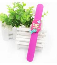 Pulseira Bate Enrola Personalizada Sereia Heróis Etc