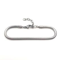 Pulseira Berloque Aço Inox