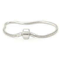 Pulseira Berloqueira Prata Legitima 925 16 Cm Á 21 Cm