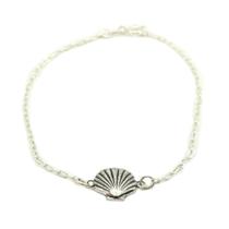 Pulseira Bloquinho Concha Prata Legítima 925 Pulseira Bloquinho Concha Prata Legítima 925