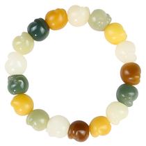 Pulseira Bodhizi Colorful Cat Paw 12mm para mulheres e homens Pulseira Bodhizi Colorful Cat Paw 12mm para mulheres e homens