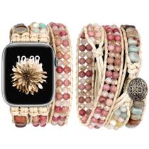 Pulseira Boho Beaded Pink JR.DM para Apple Watch Pulseira Boho Beaded Pink JR.DM para Apple Watch