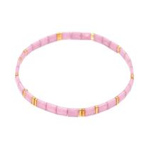 Pulseira Boho Feminina Com Contas Miyuki Tila, Joias Artesanais, Presente Para O Verão, Praia,