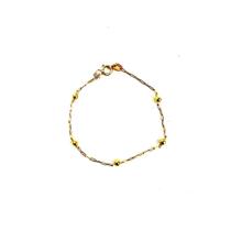 Pulseira bola au 2,5mm infantil 070