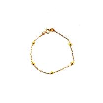 Pulseira bola au 2,5mm infantil 070