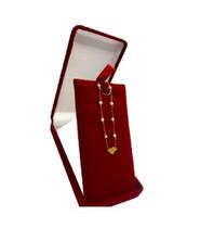 Pulseira Bolinha Bebê Infantil 15cm Ouro 18k Pérola Natural