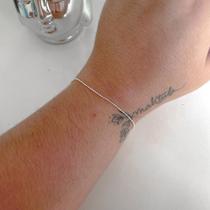 Pulseira Bolinha Diamantada - PRATA 925