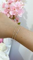 Pulseira Bolinha Veneziana - Prata