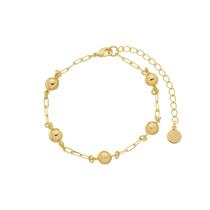 Pulseira Bolinhas Banho Ouro 18K