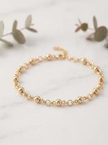 Pulseira Bolinhas C/ Argolas Base:Dourado Pulseira Bolinhas C/ Argolas Base:Dourado