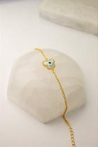 Pulseira Borboleta Banhada a Ouro 18k - 01 Unidade Pulseira Borboleta Banhada a Ouro 18k - 01 Unidade